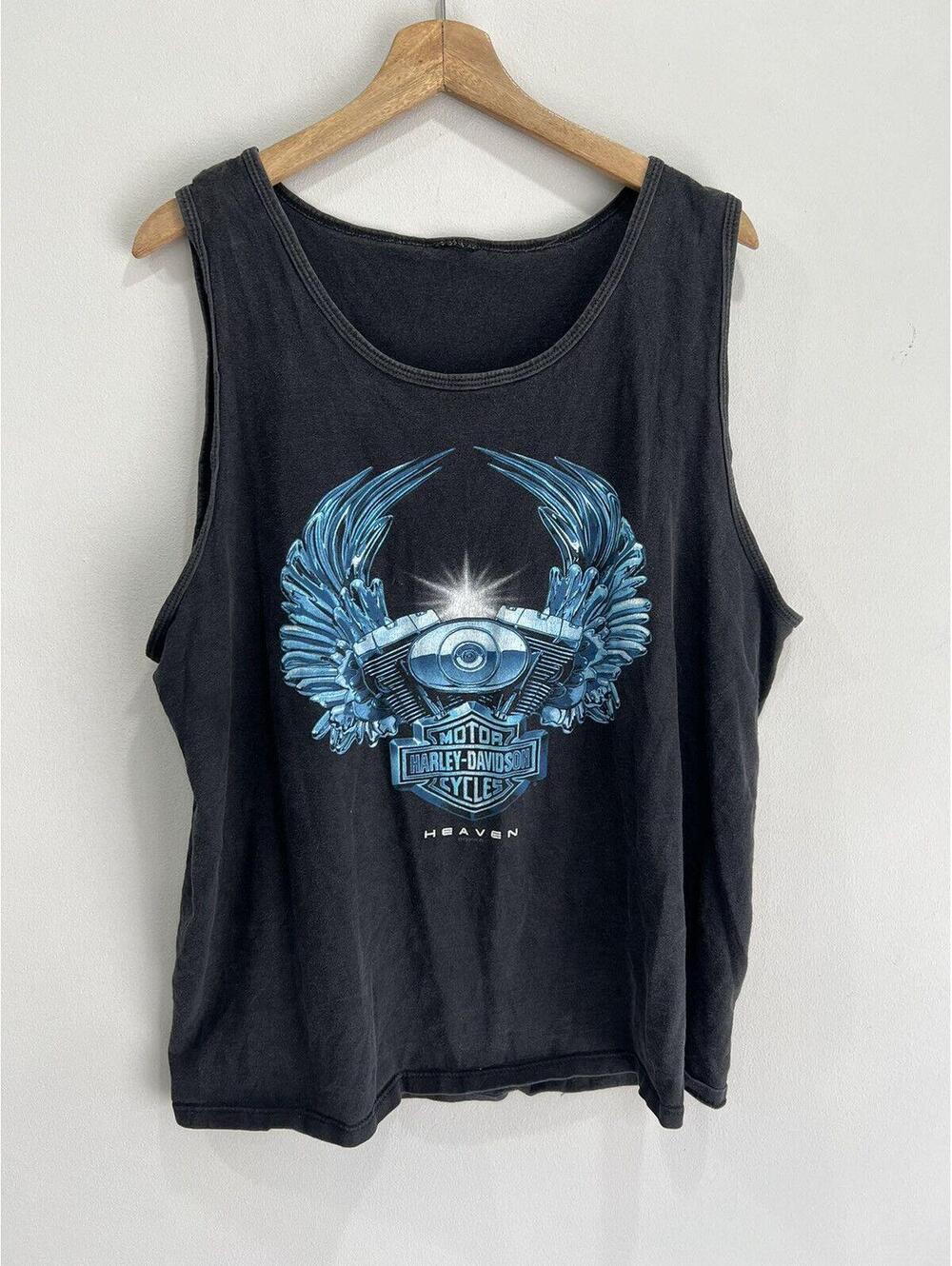 Vintage Harley Davidson Tank Top Shirt